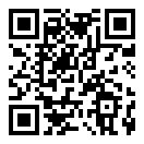 QRコードで郵便番号と住所を表示しています。
