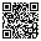 QRコードで郵便番号と住所を表示しています。