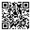 QRコードで郵便番号と住所を表示しています。