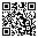 QRコードで郵便番号と住所を表示しています。