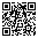 QRコードで郵便番号と住所を表示しています。