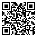 QRコードで郵便番号と住所を表示しています。