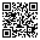 QRコードで郵便番号と住所を表示しています。