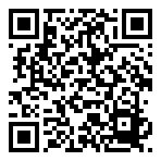 QRコードで郵便番号と住所を表示しています。