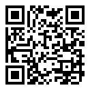 QRコードで郵便番号と住所を表示しています。
