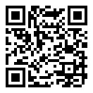 QRコードで郵便番号と住所を表示しています。