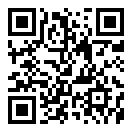 QRコードで郵便番号と住所を表示しています。