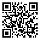 QRコードで郵便番号と住所を表示しています。