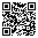 QRコードで郵便番号と住所を表示しています。
