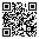 QRコードで郵便番号と住所を表示しています。