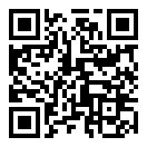 QRコードで郵便番号と住所を表示しています。