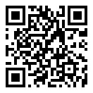 QRコードで郵便番号と住所を表示しています。