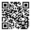 QRコードで郵便番号と住所を表示しています。