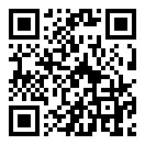 QRコードで郵便番号と住所を表示しています。