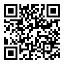 QRコードで郵便番号と住所を表示しています。