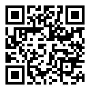 QRコードで郵便番号と住所を表示しています。