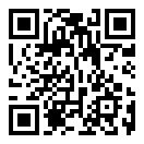 QRコードで郵便番号と住所を表示しています。