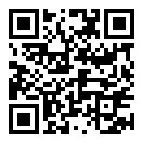 QRコードで郵便番号と住所を表示しています。