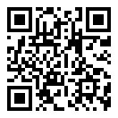 QRコードで郵便番号と住所を表示しています。