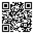 QRコードで郵便番号と住所を表示しています。