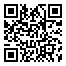 QRコードで郵便番号と住所を表示しています。