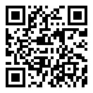 QRコードで郵便番号と住所を表示しています。