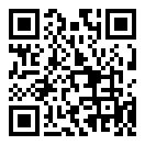 QRコードで郵便番号と住所を表示しています。