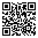 QRコードで郵便番号と住所を表示しています。