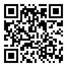 QRコードで郵便番号と住所を表示しています。