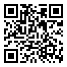 QRコードで郵便番号と住所を表示しています。