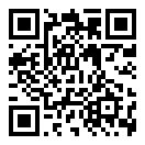 QRコードで郵便番号と住所を表示しています。