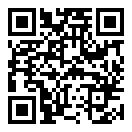 QRコードで郵便番号と住所を表示しています。