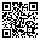 QRコードで郵便番号と住所を表示しています。