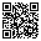QRコードで郵便番号と住所を表示しています。