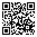 QRコードで郵便番号と住所を表示しています。