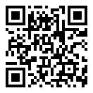 QRコードで郵便番号と住所を表示しています。