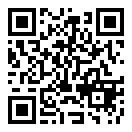 QRコードで郵便番号と住所を表示しています。