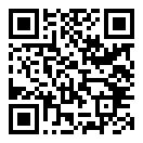 QRコードで郵便番号と住所を表示しています。