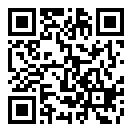 QRコードで郵便番号と住所を表示しています。