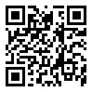 QRコードで郵便番号と住所を表示しています。
