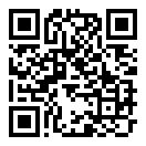 QRコードで郵便番号と住所を表示しています。