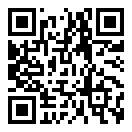 QRコードで郵便番号と住所を表示しています。