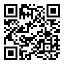 QRコードで郵便番号と住所を表示しています。