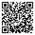 QRコードで郵便番号と住所を表示しています。