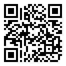 QRコードで郵便番号と住所を表示しています。