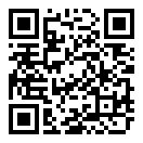 QRコードで郵便番号と住所を表示しています。