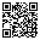 QRコードで郵便番号と住所を表示しています。