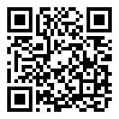 QRコードで郵便番号と住所を表示しています。