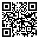 QRコードで郵便番号と住所を表示しています。