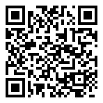 QRコードで郵便番号と住所を表示しています。